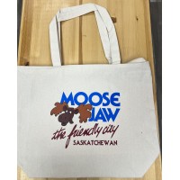 Moose Jaw Retro The Friendly City Tote Bag Natural With Zipper