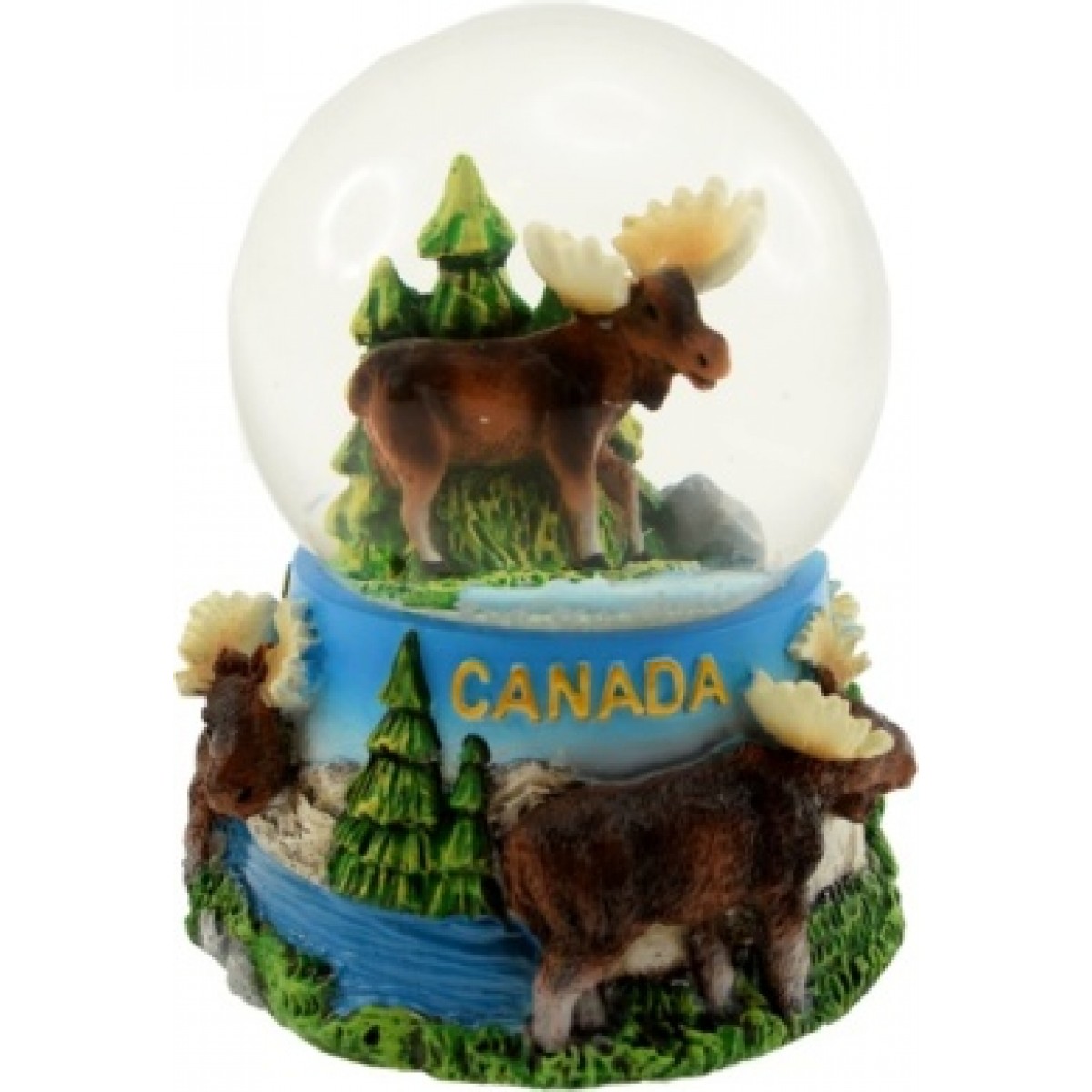 Canada Moose 65mm Snowglobe