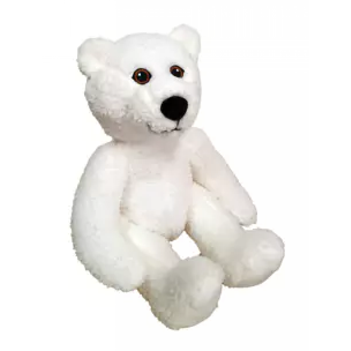 Stuffed 10" Curly Critter Polar Bear