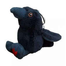 Stuffed Zipper Pull - Raven Maplefoot