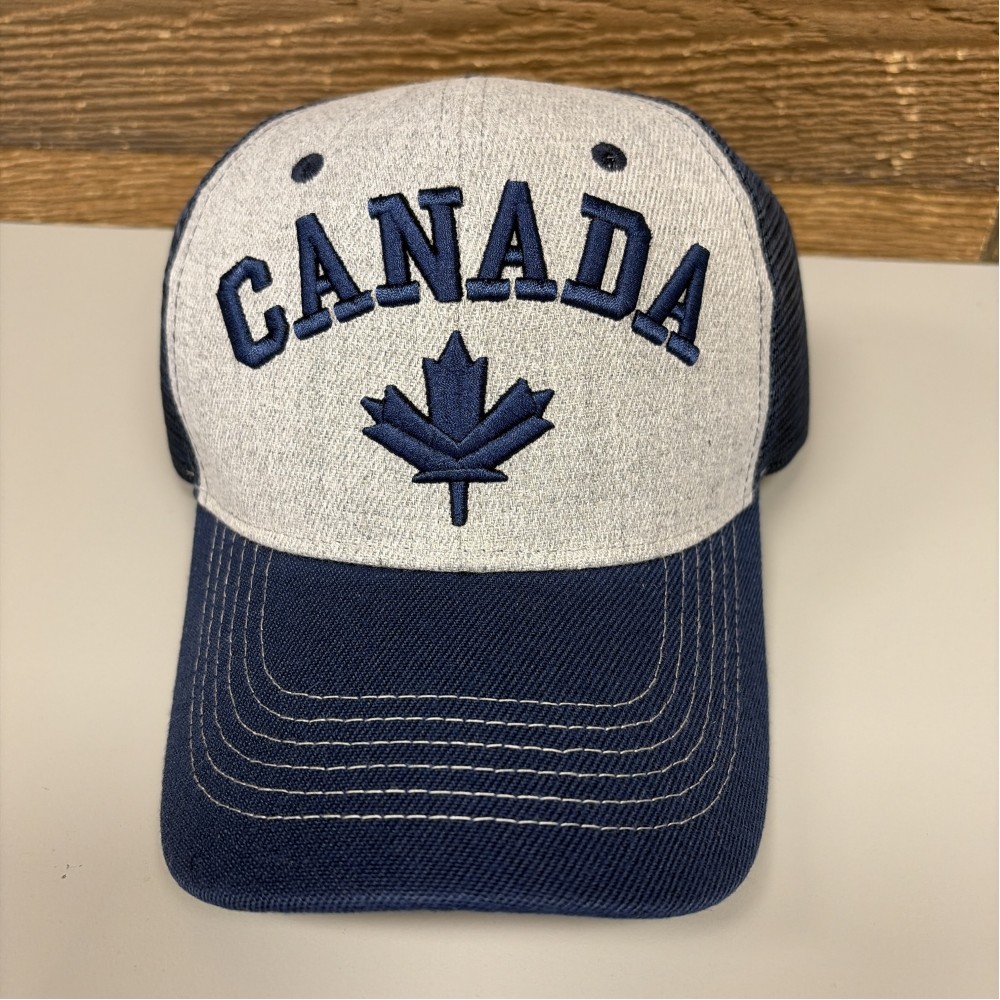 Canada Hat With Mesh - Navy