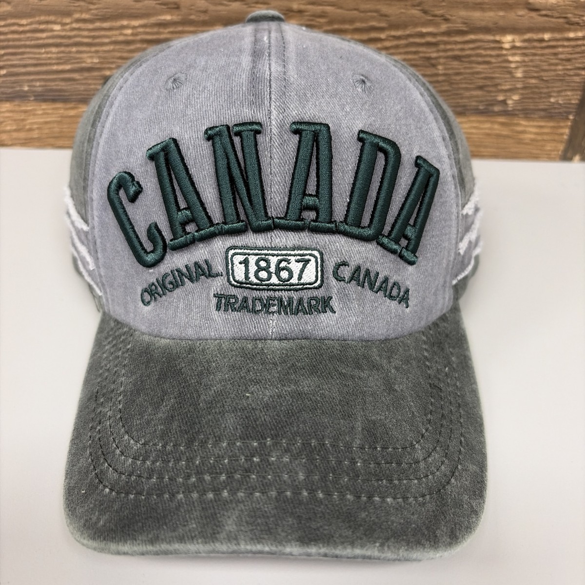 Canada Hat Big Letters - Military