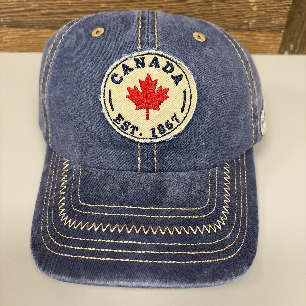 Canada Hat With Patch - Navy