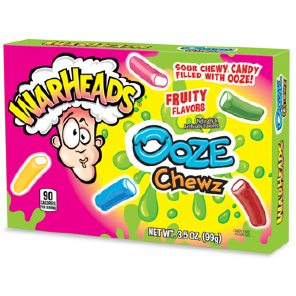Warheads Ooze Chews Theatre Box