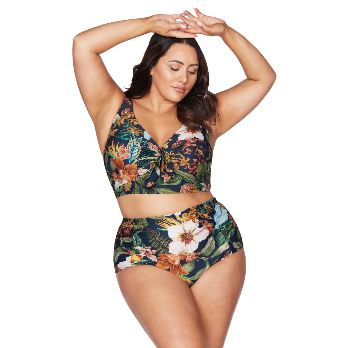 Artesands - Saltu Raphael High Waist Swim Pant - Navy Artesands - Saltu Raphael High Waist Swim Pant - Navy