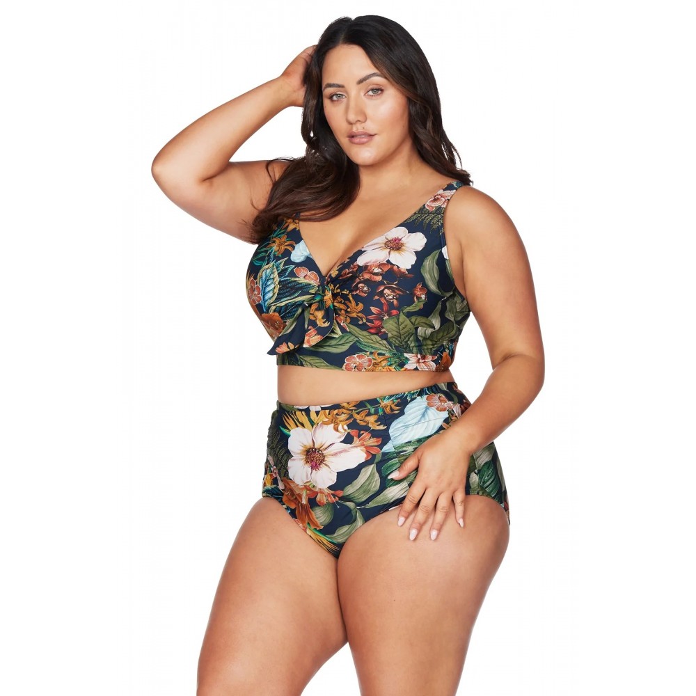 Artesands - Saltu Raphael High Waist Swim Pant - Navy Artesands - Saltu Raphael High Waist Swim Pant - Navy