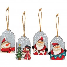 CS Christmas Ornament - Asst Tags CS70420