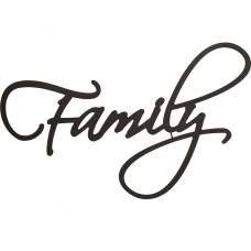 PG Wall Word - Family 