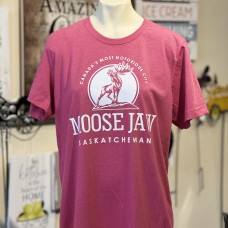 Moose Jaw Canada's Most Notorious Official T-Shirt Heather Raspberry
