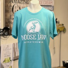 Moose Jaw Canada's Most Notorious Official T-Shirt Heather Sea Green