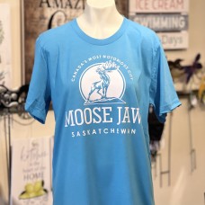 Moose Jaw Canada's Most Notorious Official T-Shirt Heather Aqua