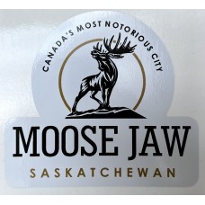 Moose Jaw Canada's Most Notorious City Official Logo Decal