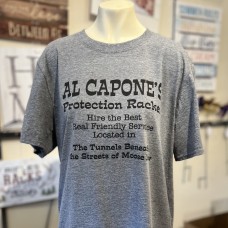 Moose Jaw Al Capone Protection Racket T-Shirt Heather Graphite