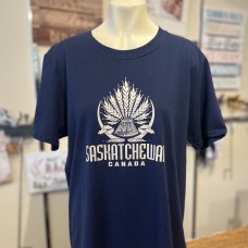 Saskatchewan Wheat T-Shirt Navy