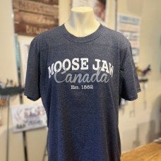 Moose Jaw Est 1882 T-Shirt Heather Navy