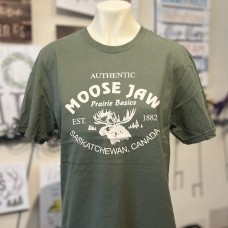 Moose Jaw Prairie Basics T-Shirt Military Green Unisex