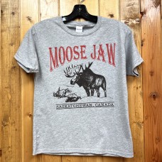 Moose Jaw Original Waterbase Youth T-Shirt Sports Grey