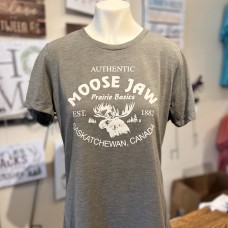 Moose Jaw Prairie Basics Ladies T-Shirt Olive Triblend