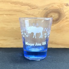 Moose Jaw Shot Glass Ripple
