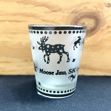 Moose Jaw Shot Glass Spirit Moose