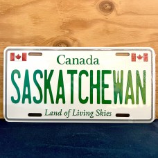 Saskatchewan License Plate 12x6 