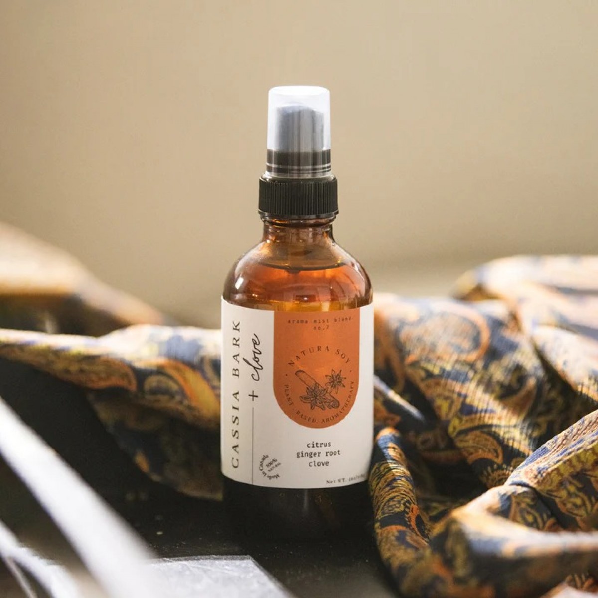 Natura Soy - Aroma Mist Spray - Cassia Bark + Clove Natura Soy - Aroma Mist Spray - Cassia Bark + Clove