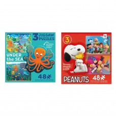 KR 3 in 1 48PC Kids Multi-Pack Assorted
