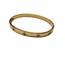 Merx Bangle - Gold 6mm 720-149-1 Merx Bangle - Gold 6mm 720-149-1