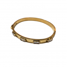 Merx Bangle - Gold 6mm 720-150-1 Merx Bangle - Gold 6mm 720-150-1