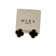 Merx Four Leaf Clover #710-111 - Gold/Black Merx Four Leaf Clover #710-111 - Gold/Black