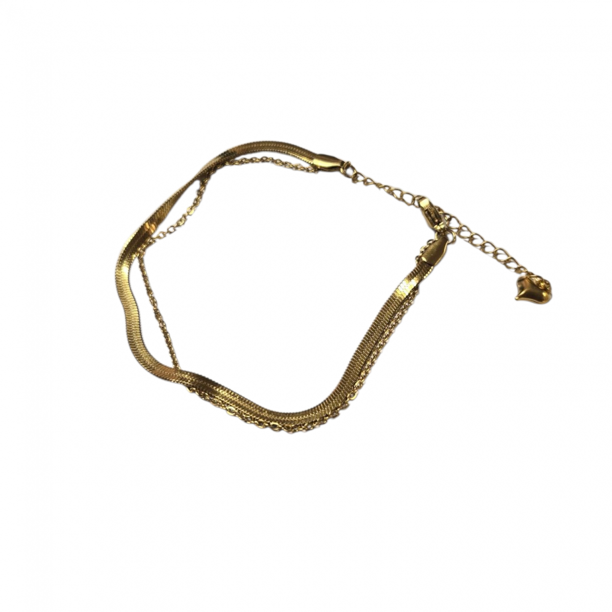 Merx Anklet Gold Stainless Steel #730-132