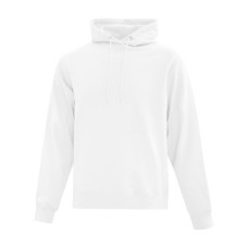 Gildan Hooded Sweatshirt Pullover Unisex White