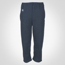 Russell Athletic Sweatpants Youth Pocket and Open Bottom Black Heather