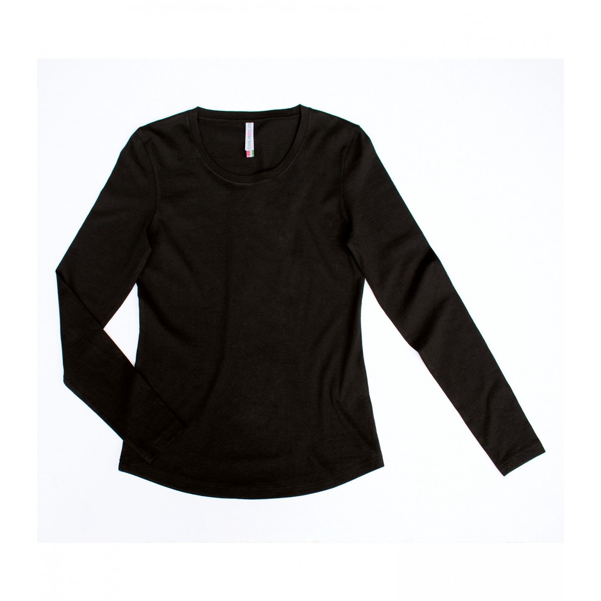 ATC Eurospun Ring Spun Long Sleeve T Ladies Black ATC Eurospun Ring Spun Long Sleeve T Ladies Black