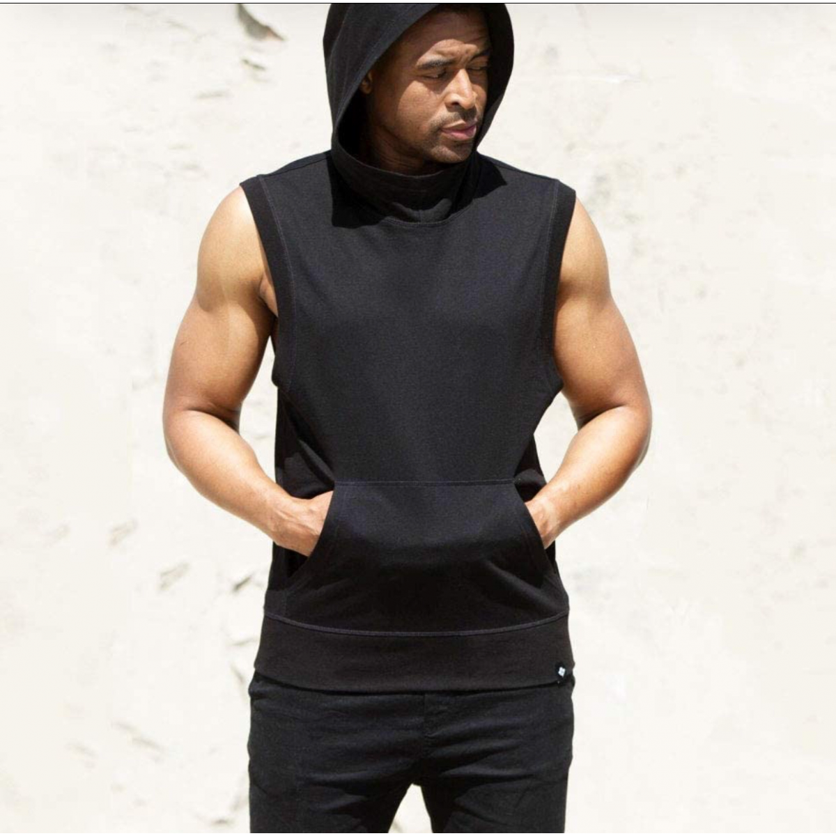 Koi Element Muscle Fleece Onyx