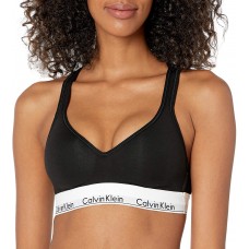 Calvin Klein Modern Cotton Padded Bralette QF1654G Black
