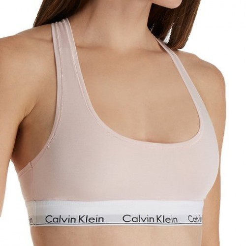 Calvin Klein Modern Cotton Bralette Pink F3785 - Free Shipping at Largo  Drive