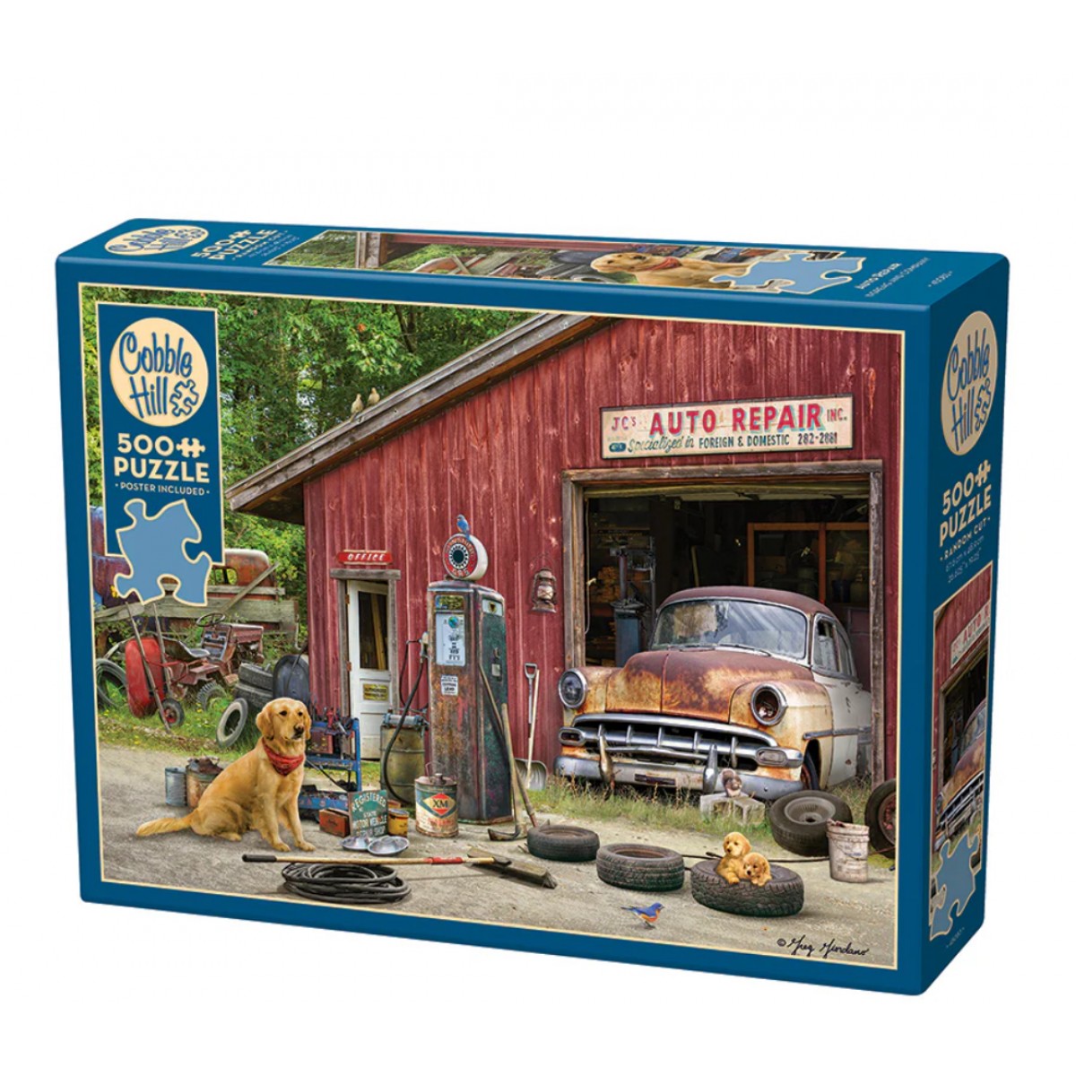 Cobble Hill Jigsaw Puzzle: Auto Repair