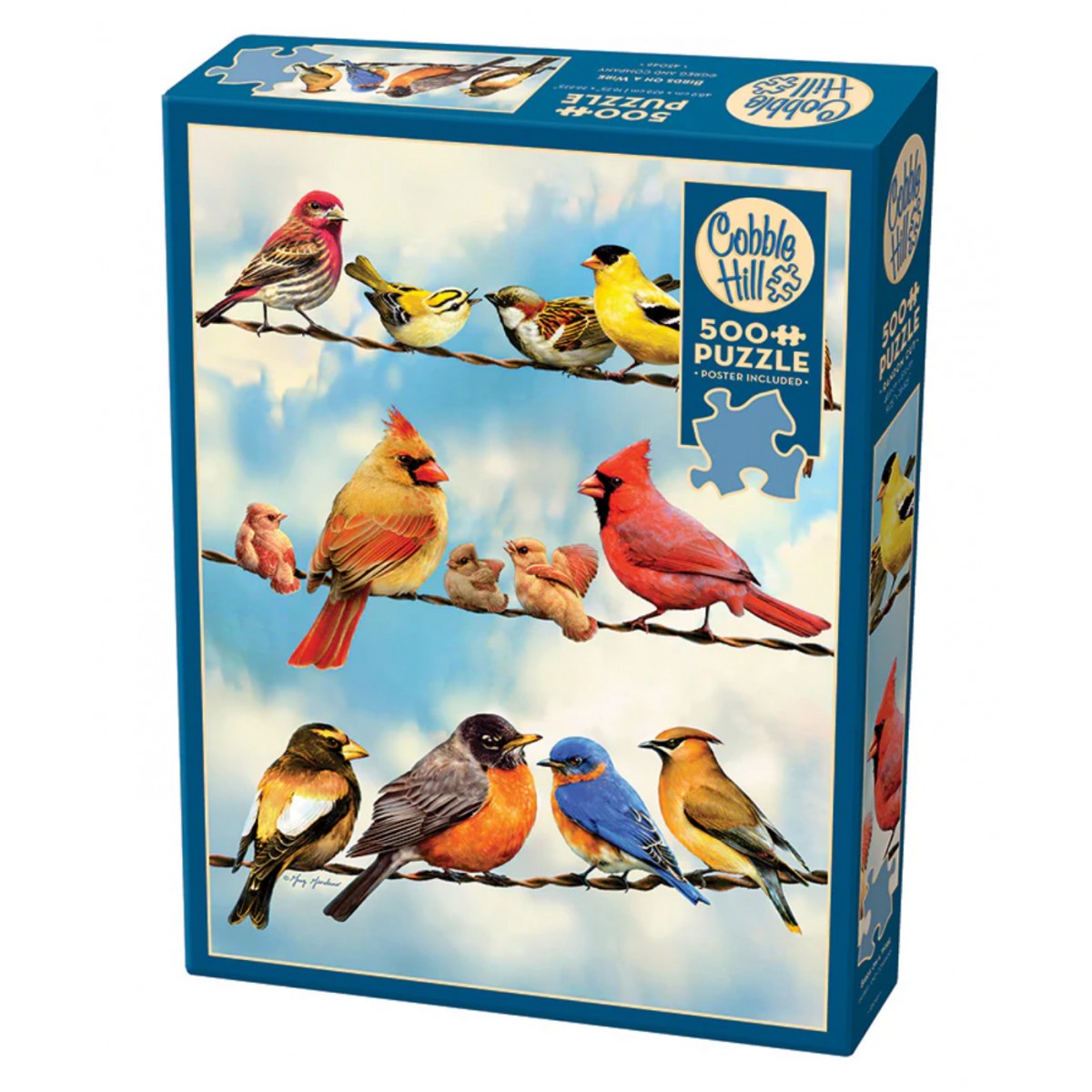 Cobble Hill Jigsaw Puzzle: Birds on a Wire Cobble Hill Jigsaw Puzzle: Birds on a Wire