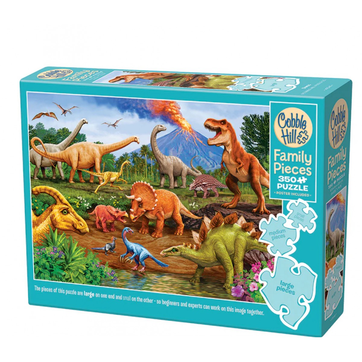 Cobble Hill Jigsaw Puzzle: Dinos Family Cobble Hill Jigsaw Puzzle: Dinos Family