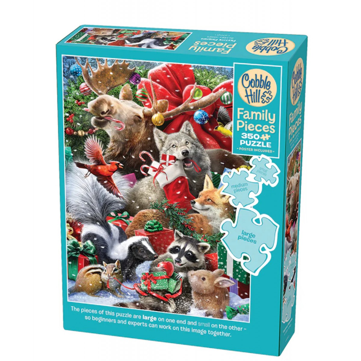Cobble Hill Jigsaw Puzzle: Festive Friends Family Cobble Hill Jigsaw Puzzle: Festive Friends Family
