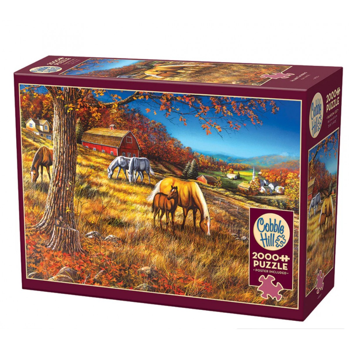 Cobble Hill Jigsaw Puzzle: Hillside Gathering Cobble Hill Jigsaw Puzzle: Hillside Gathering