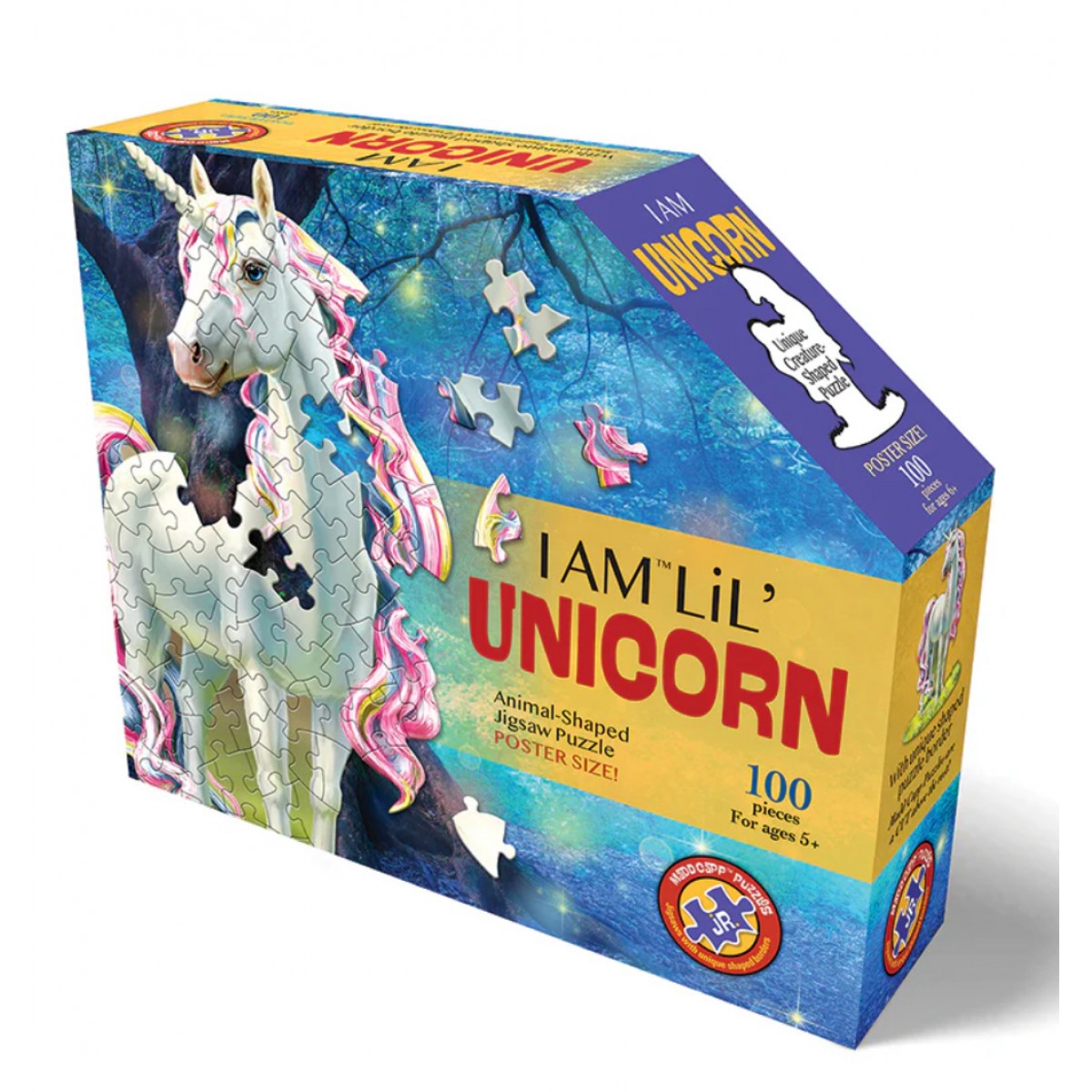 Cobble Hill Jigsaw Puzzle: I AM Lil' Unicorn 100 PC Cobble Hill Jigsaw Puzzle: I AM Lil' Unicorn 100 PC