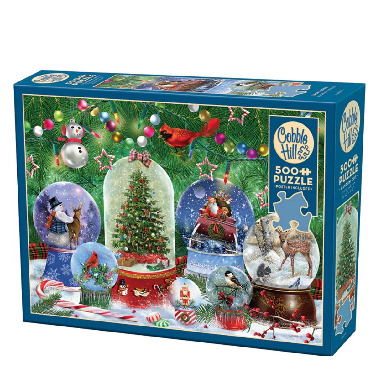 Cobble Hill Jigsaw Puzzle: Snow Globes
