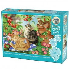 Cobble Hill Jigsaw Puzzle: Under the Cherry Tree Family Cobble Hill Jigsaw Puzzle: Under the Cherry Tree Family