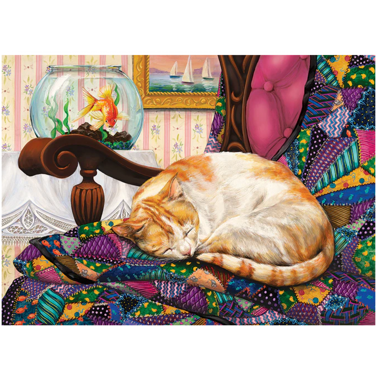 Cobble Hill Jigsaw Puzzle: Sweet Dreams Cobble Hill Jigsaw Puzzle: Sweet Dreams