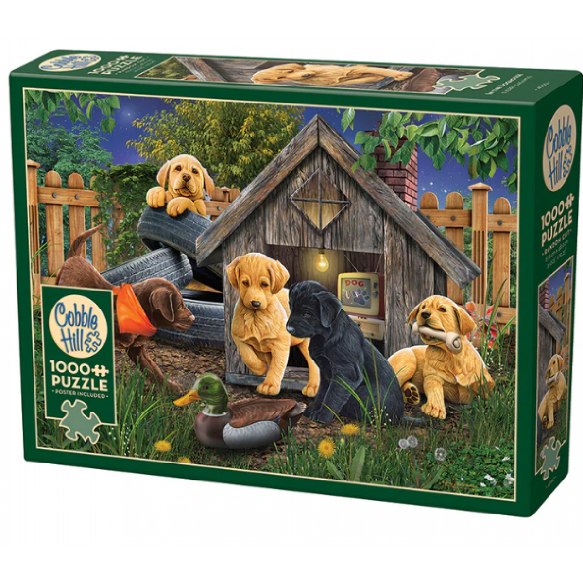 Cobble Hill Jigsaw Puzzle: In The Doghouse Cobble Hill Jigsaw Puzzle: In The Doghouse