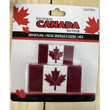 Canada Sew On Patch 2 Pack