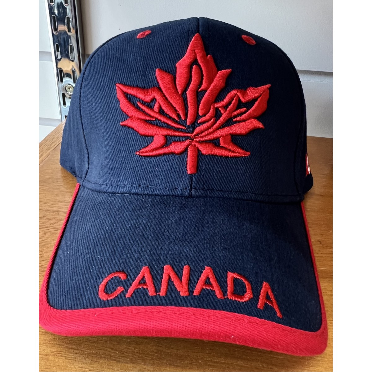 Canada Hat With 3D Maple Leaf Navy