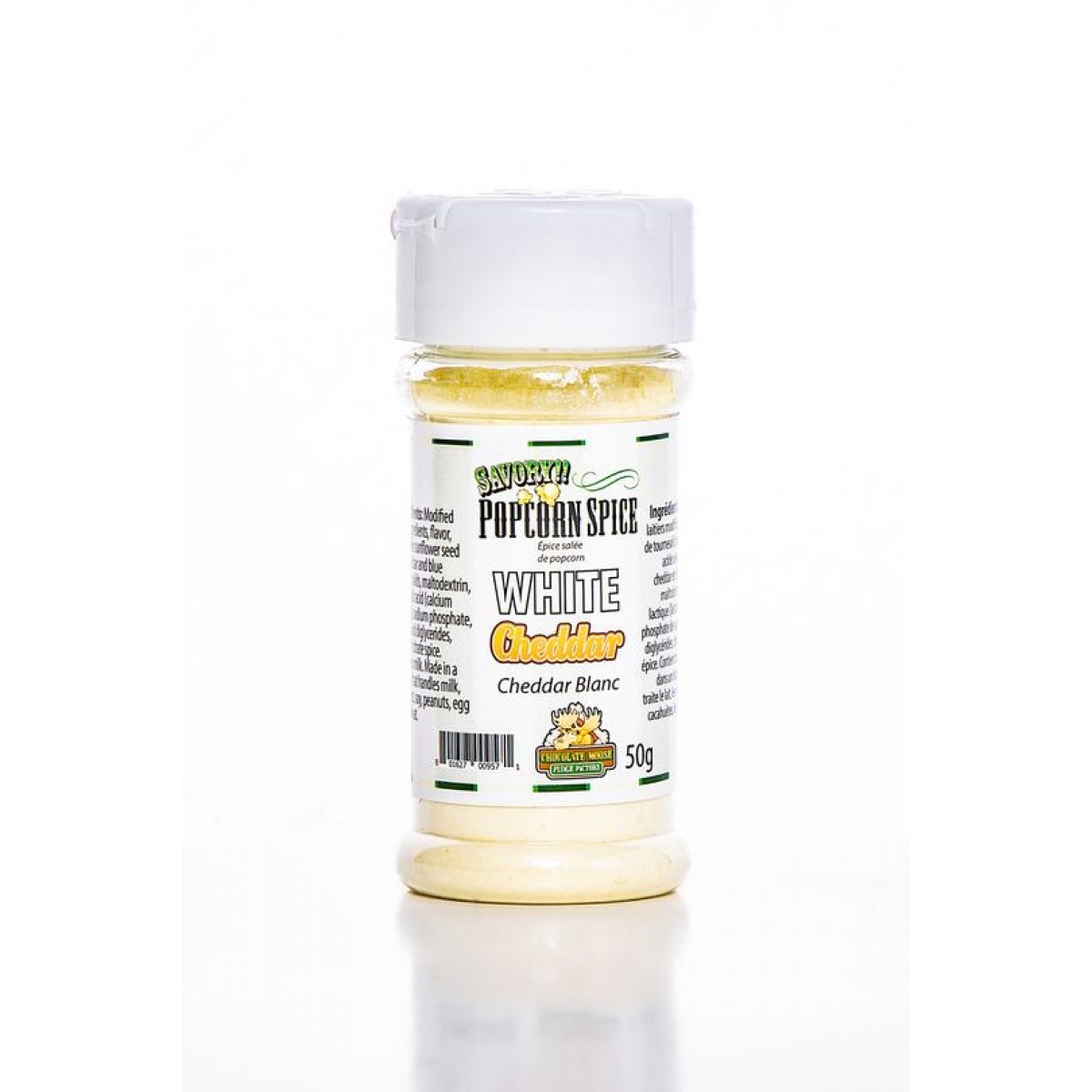 Popcorn Shaker - White Cheddar - Chocolate Moose Fudge Factory